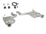 Ragazzon Stainless Steel Rear Sports Silencers with 102mm Tail Pipes + Electric Valves (Ford Mustang Coupé 2.3 Ecoboost)