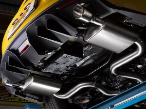 Ragazzon Stainless Steel Rear Sports Silencers with 102mm Tail Pipes (Ford Mustang Coupé 2.3 Ecoboost)